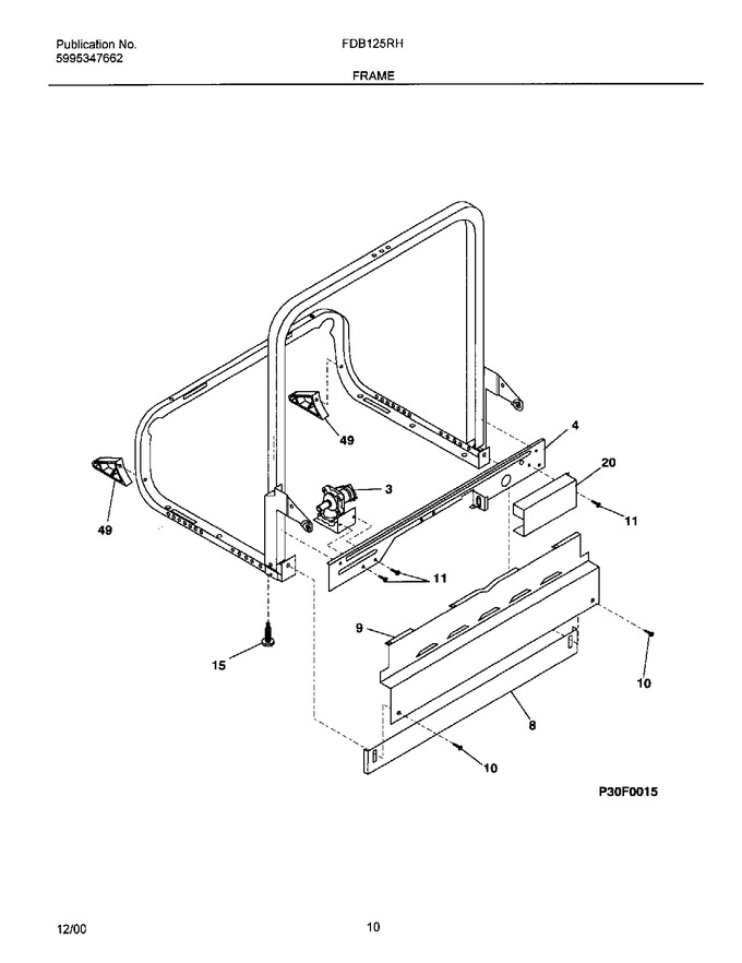 Diagram for FDB125RHS1