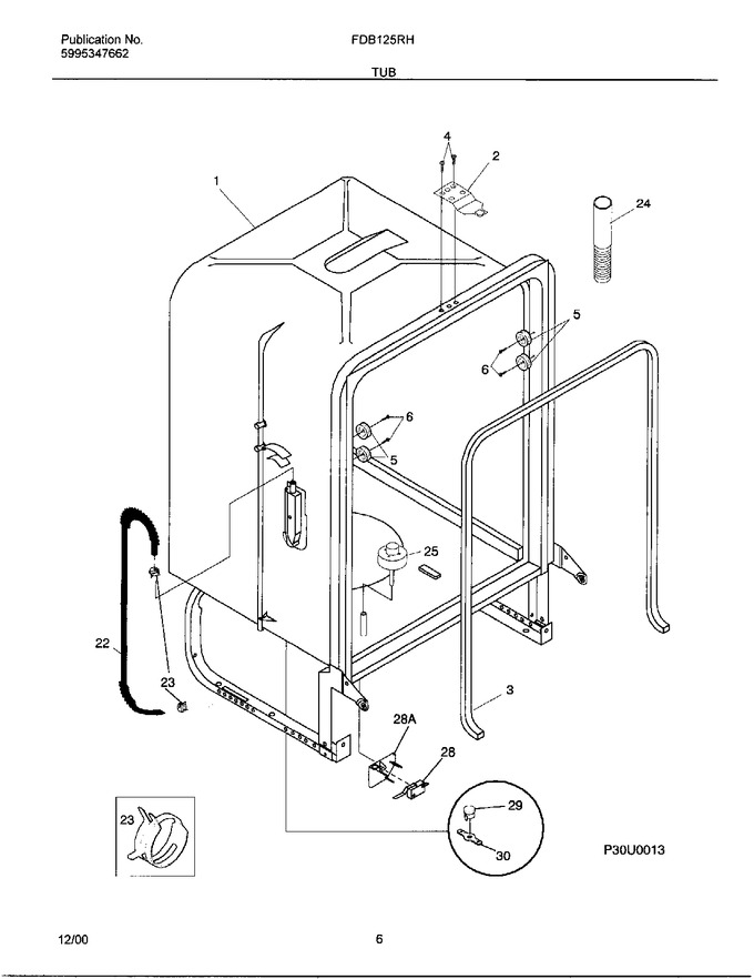 Diagram for FDB125RHS1