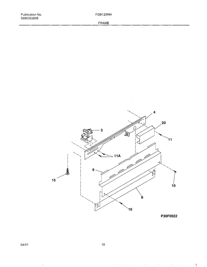 Diagram for FDB125RHS2
