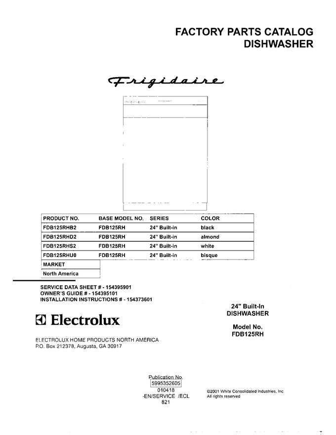 Diagram for FDB125RHS2