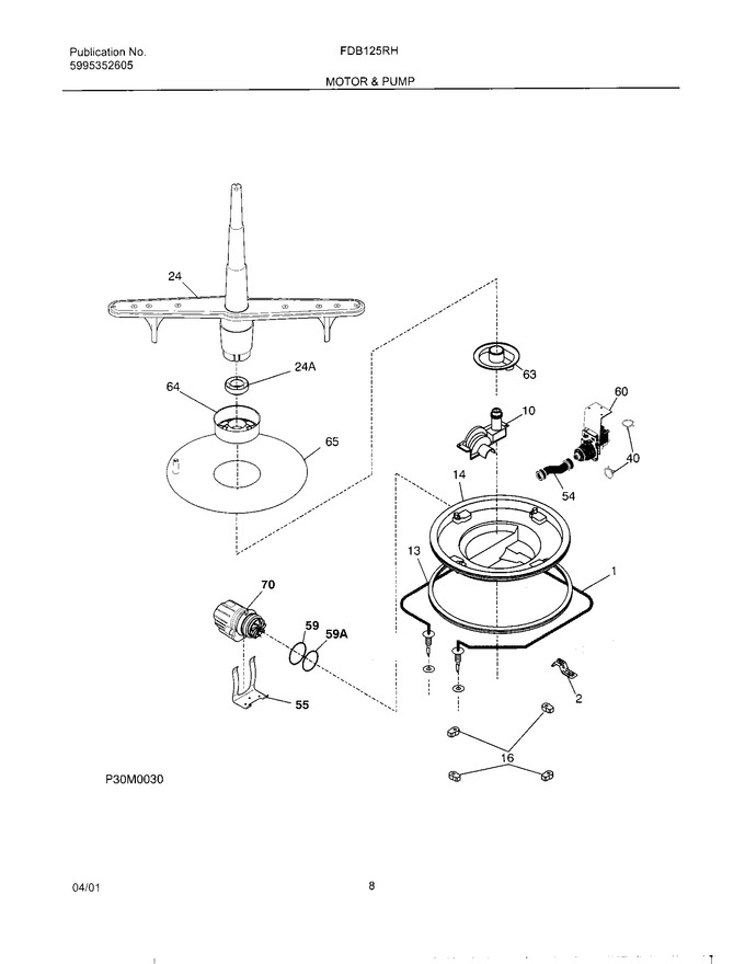 Diagram for FDB125RHU0