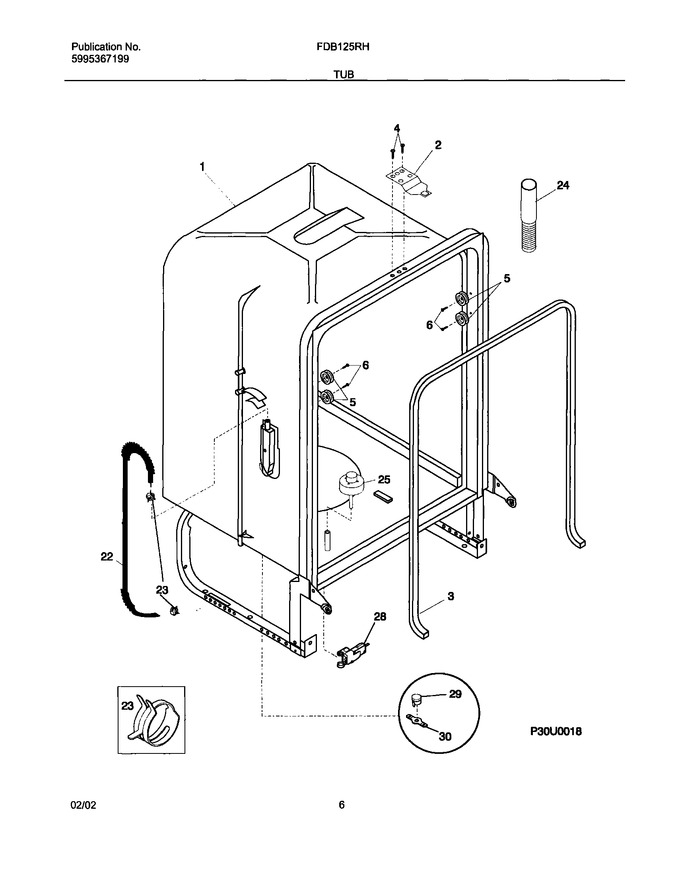 Diagram for FDB125RHD3