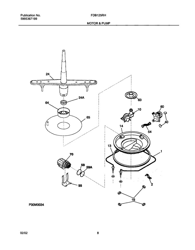 Diagram for FDB125RHS3