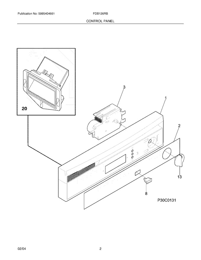 Diagram for FDB126RBS2