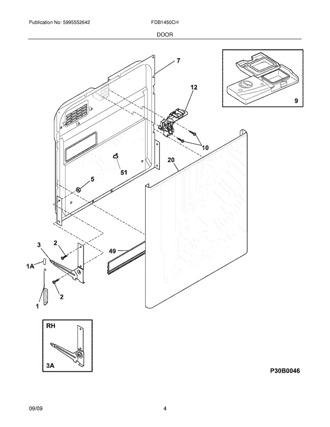 Diagram for FDB1450CHC4