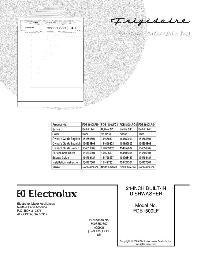 Diagram for FDB1500LFB4