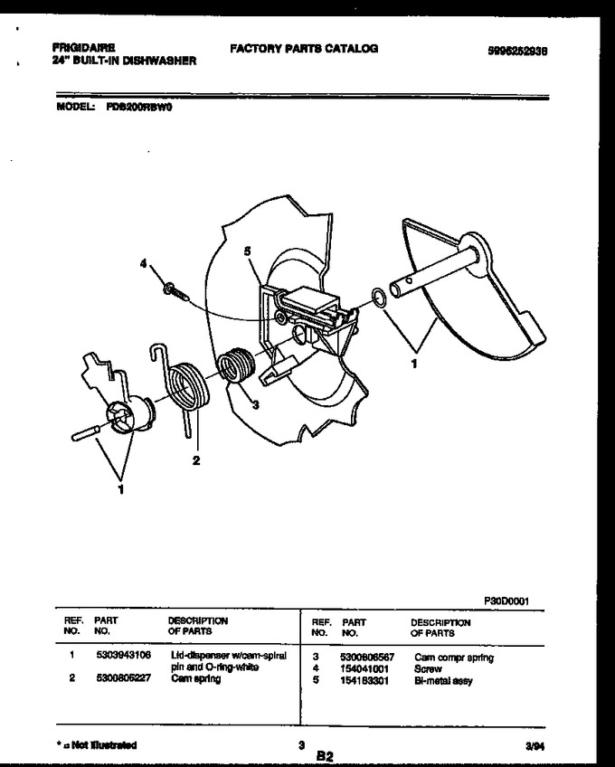Diagram for FDB200RBW0