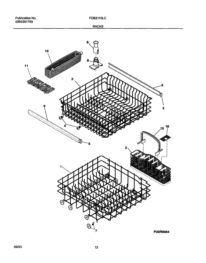 Diagram for FDB2110LCS0
