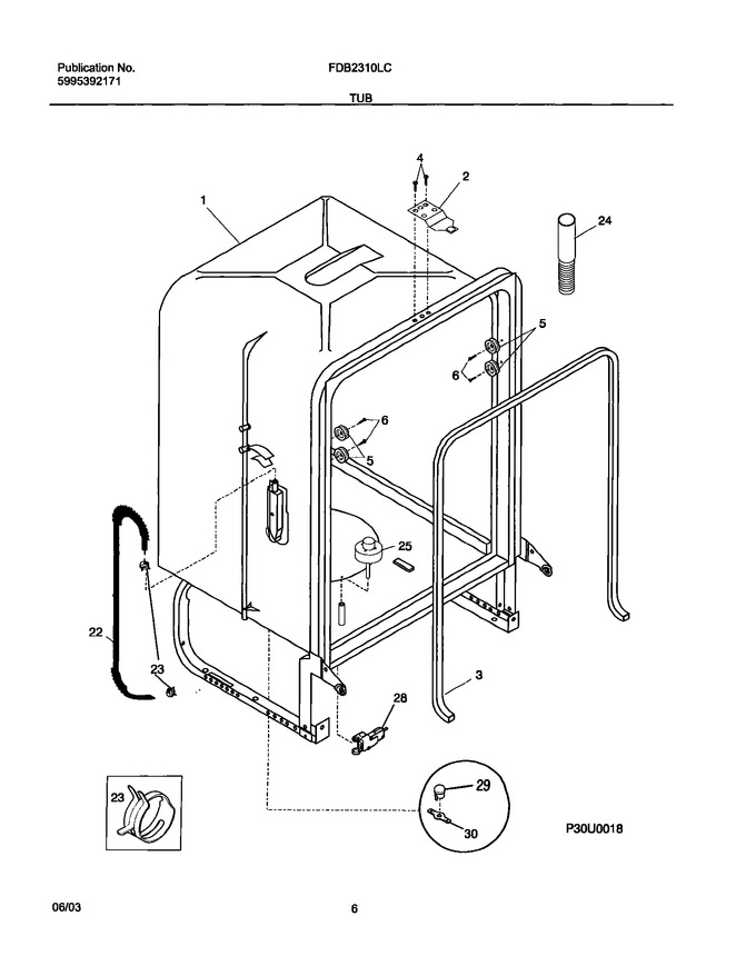 Diagram for FDB2310LCC0