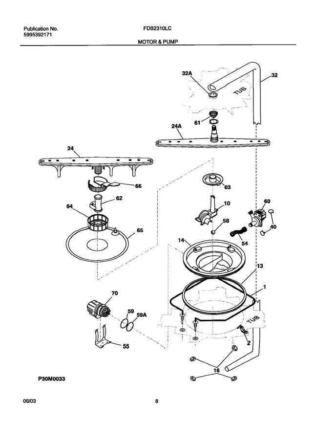 Diagram for FDB2310LCS0