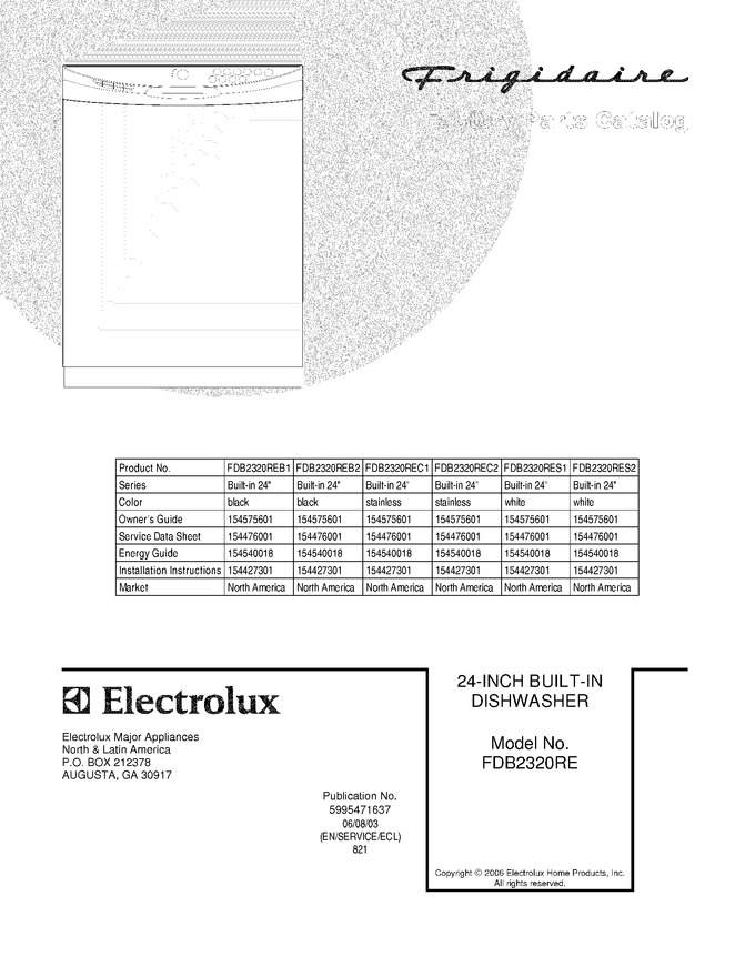 Diagram for FDB2320REB1