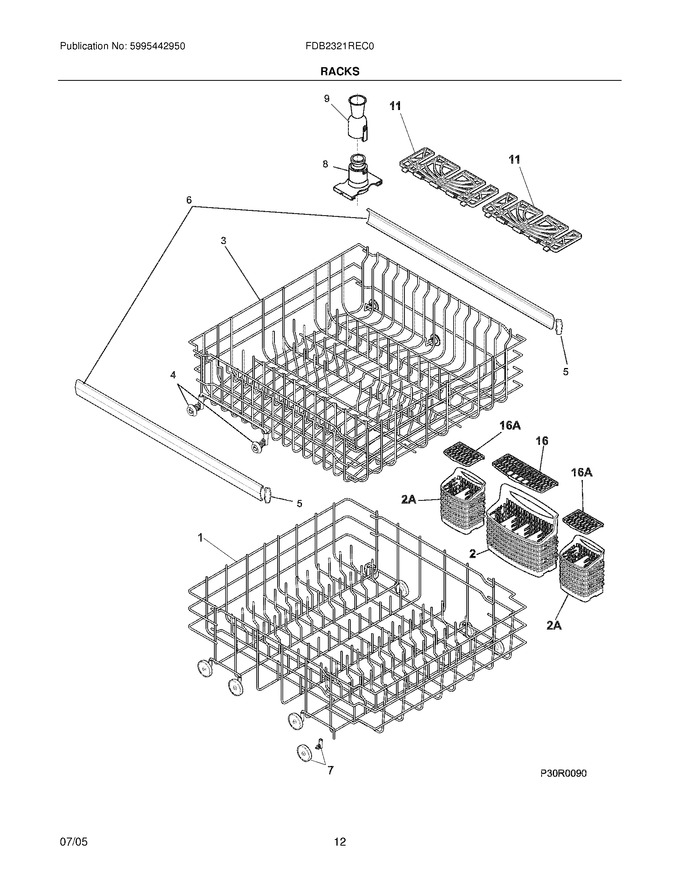 Diagram for FDB2321REC0