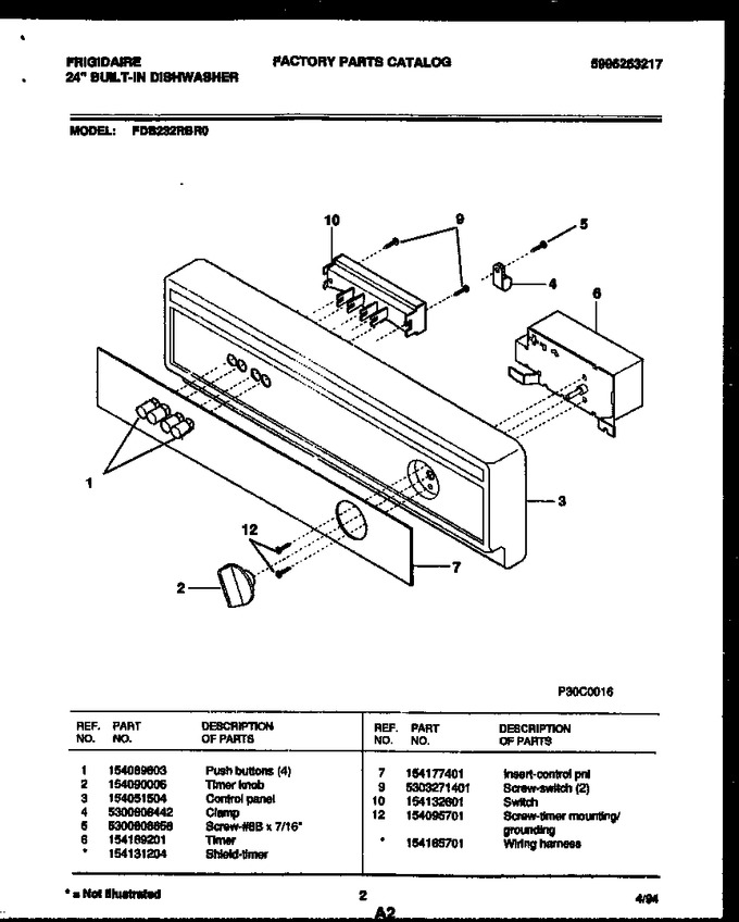 Diagram for FDB232RBR0