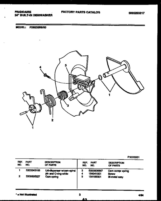 Diagram for FDB232RBR0