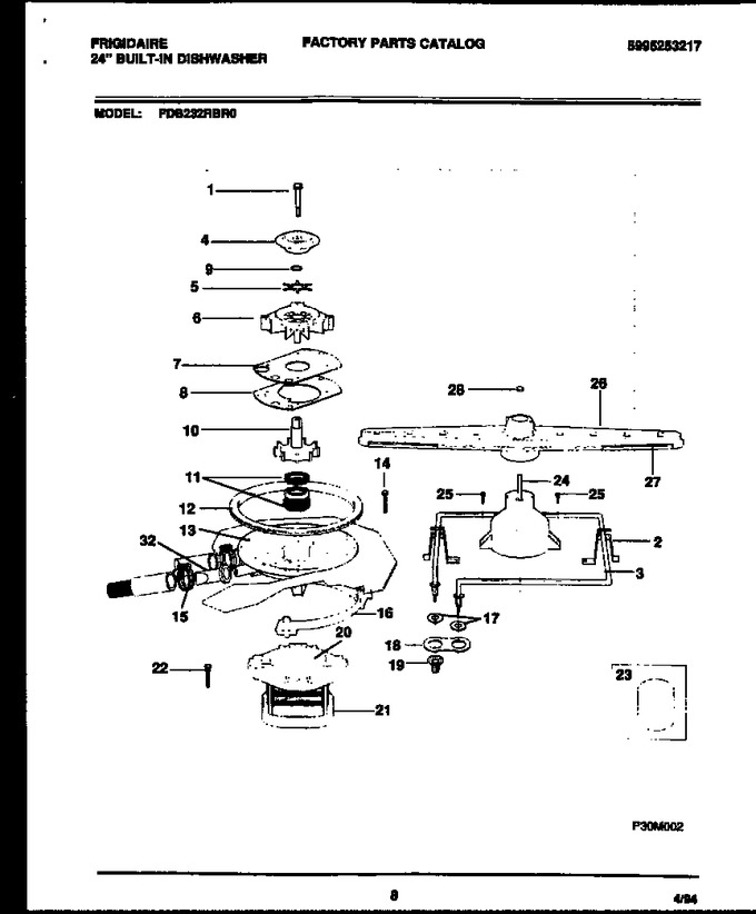 Diagram for FDB232RBR0