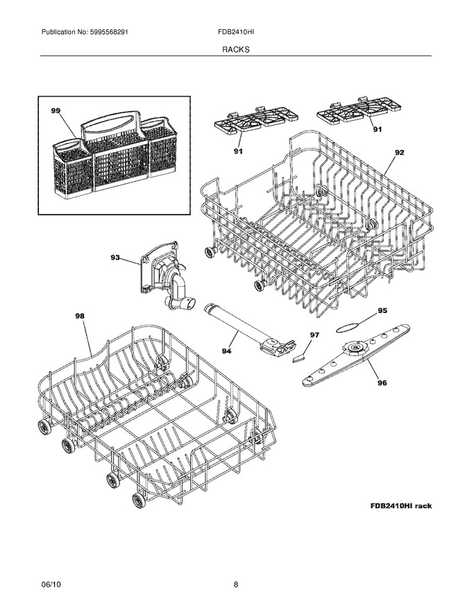 Diagram for FDB2410HIS1