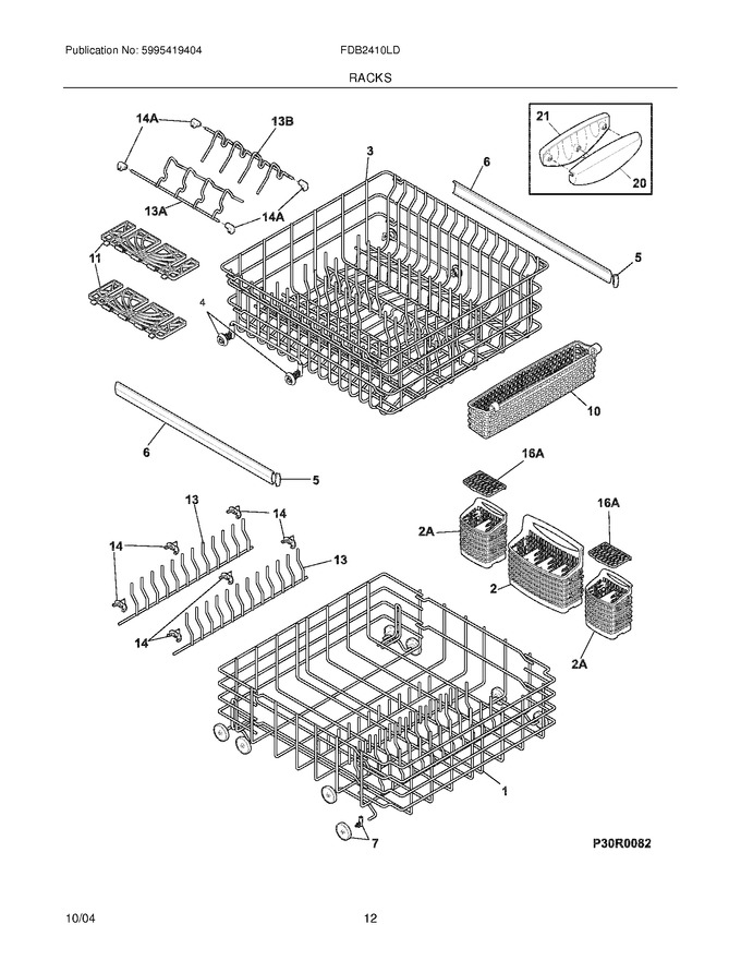 Diagram for FDB2410LDS0