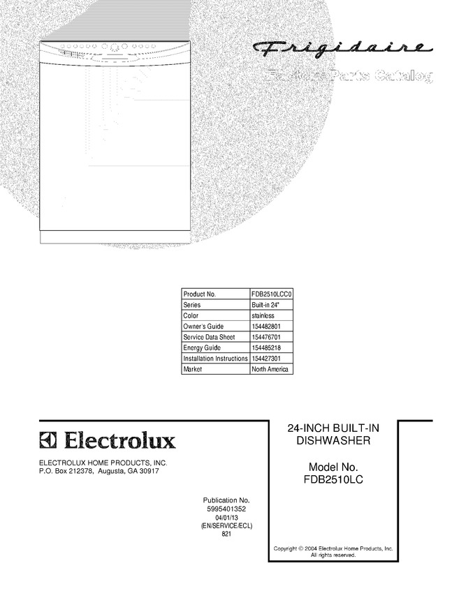 Diagram for FDB2510LCC0