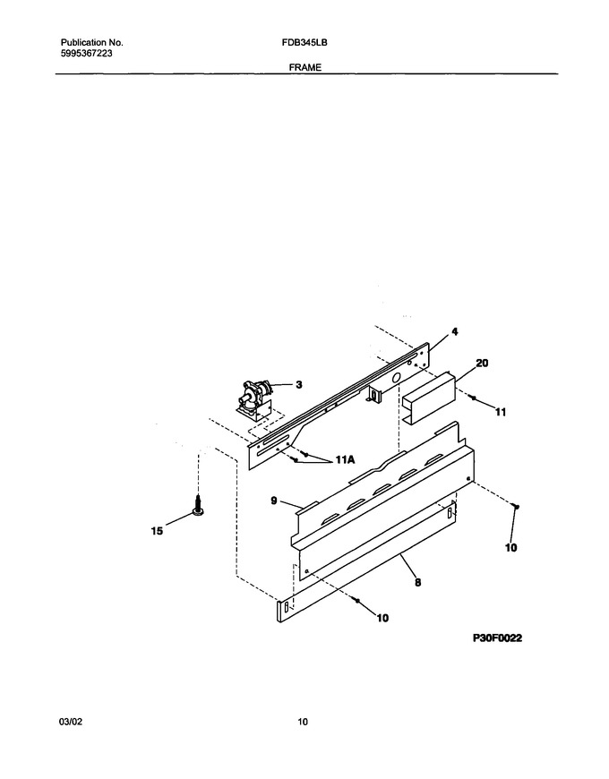 Diagram for FDB345LBB0