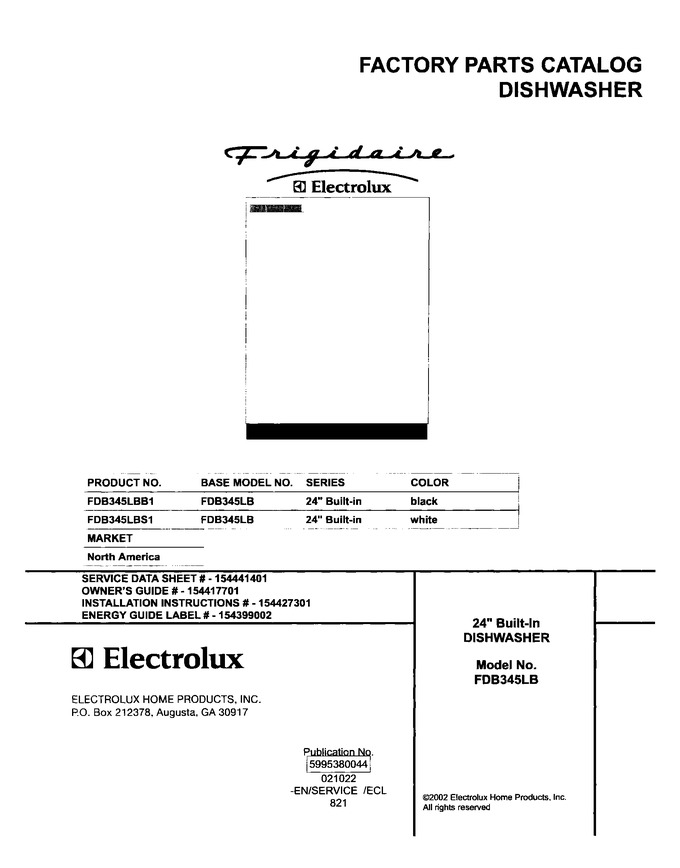 Diagram for FDB345LBB1