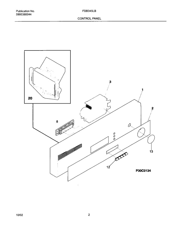 Diagram for FDB345LBB1