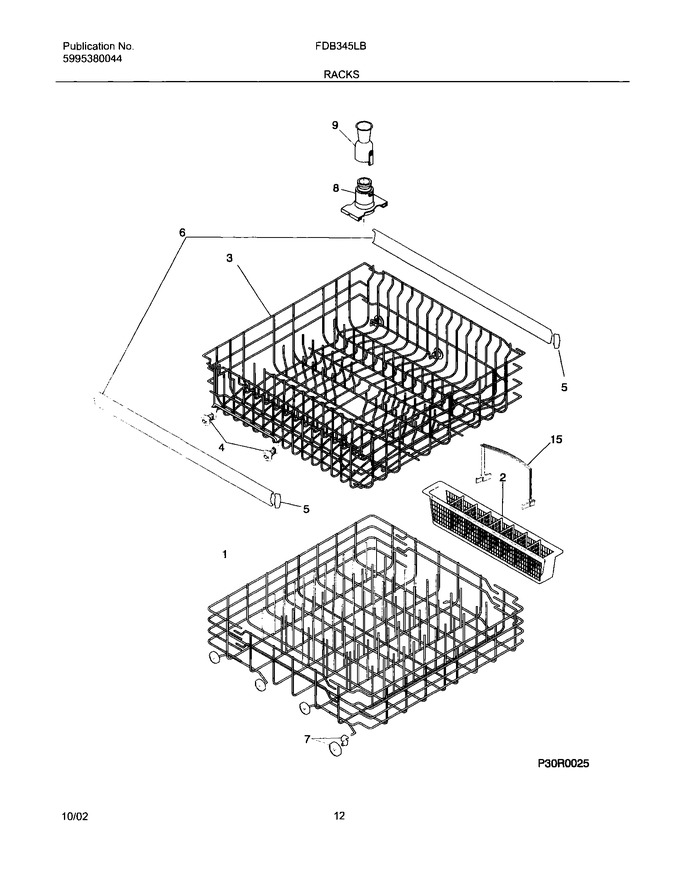 Diagram for FDB345LBS1