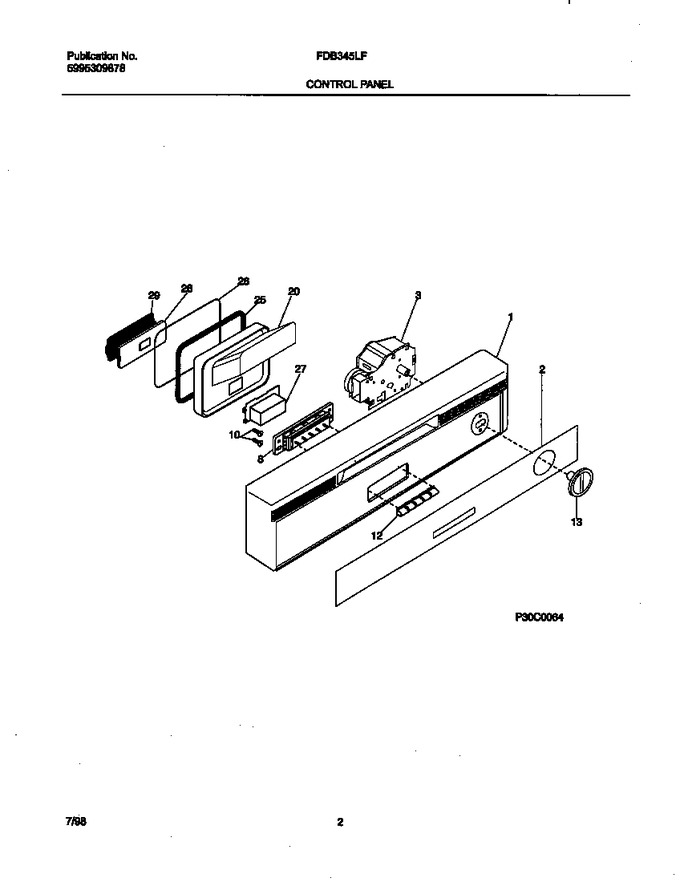 Diagram for FDB345LFS0