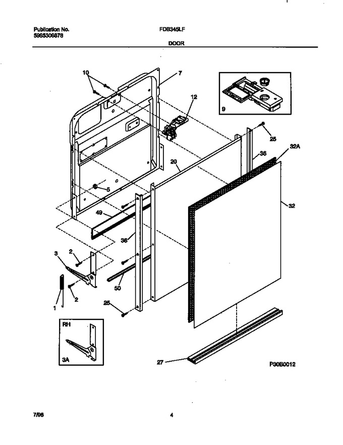 Diagram for FDB345LFS0