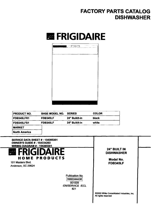 Diagram for FDB345LFS1