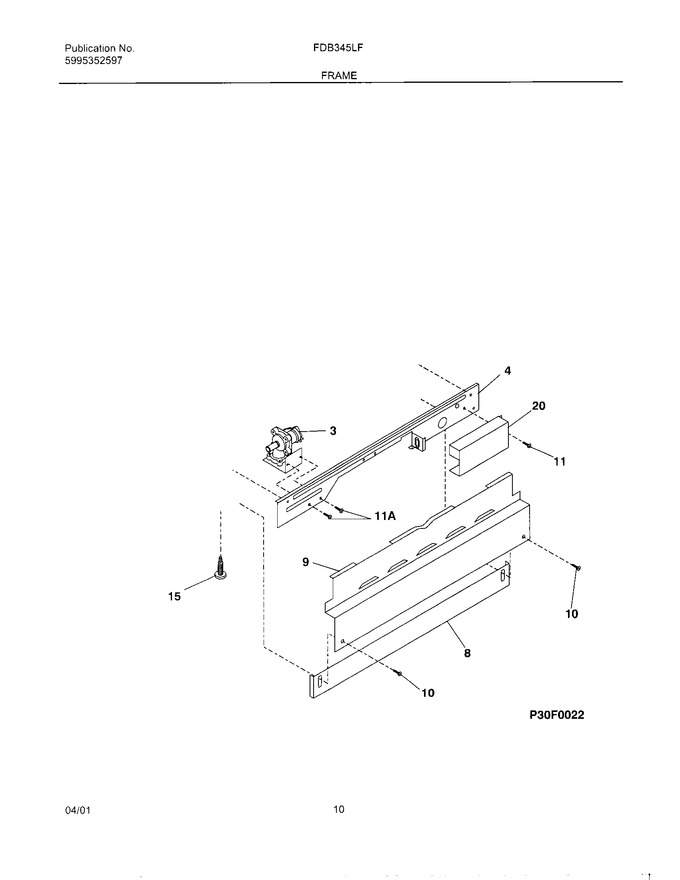 Diagram for FDB345LFS2