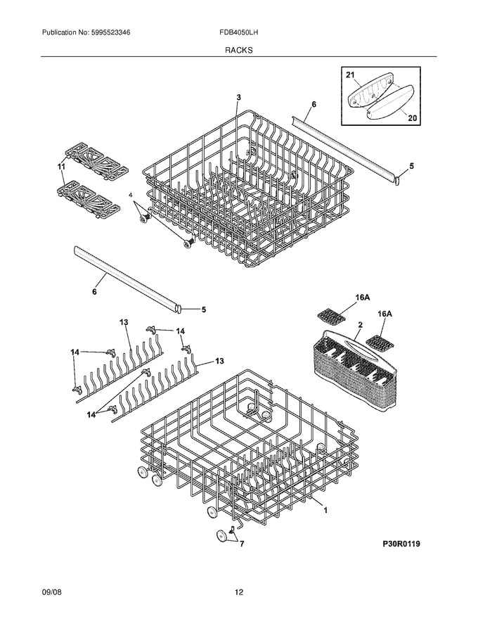 Diagram for FDB4050LHB0