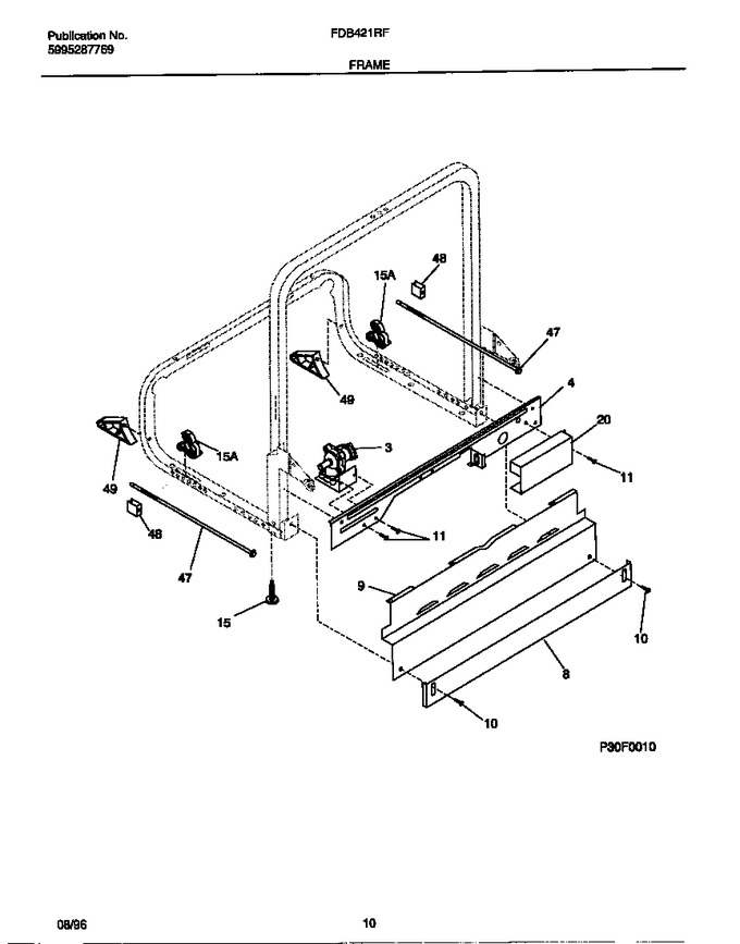 Diagram for FDB421RFS0