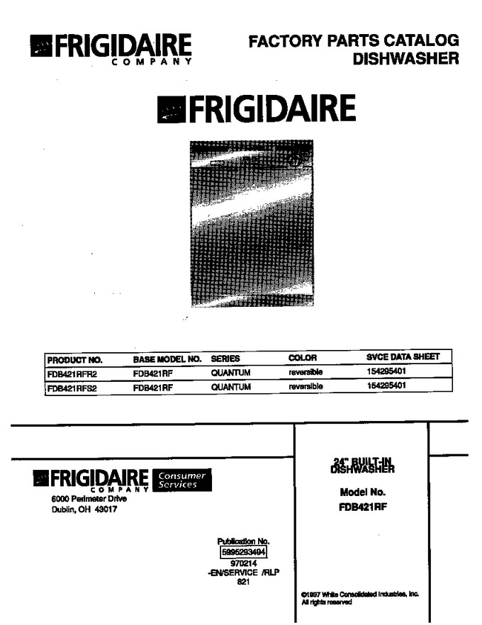 Diagram for FDB421RFS2