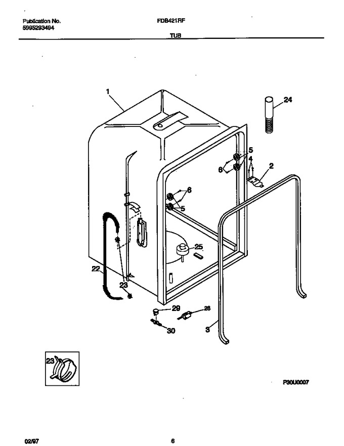 Diagram for FDB421RFR2