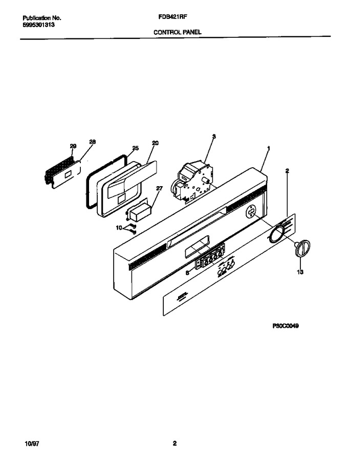 Diagram for FDB421RFR3