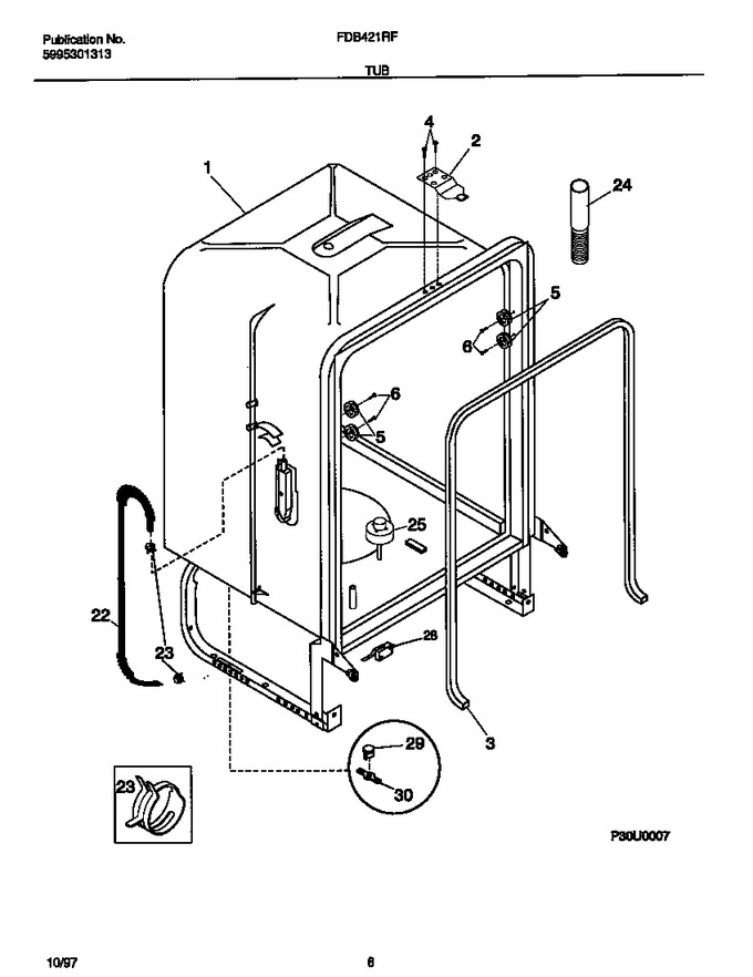 Diagram for FDB421RFS3