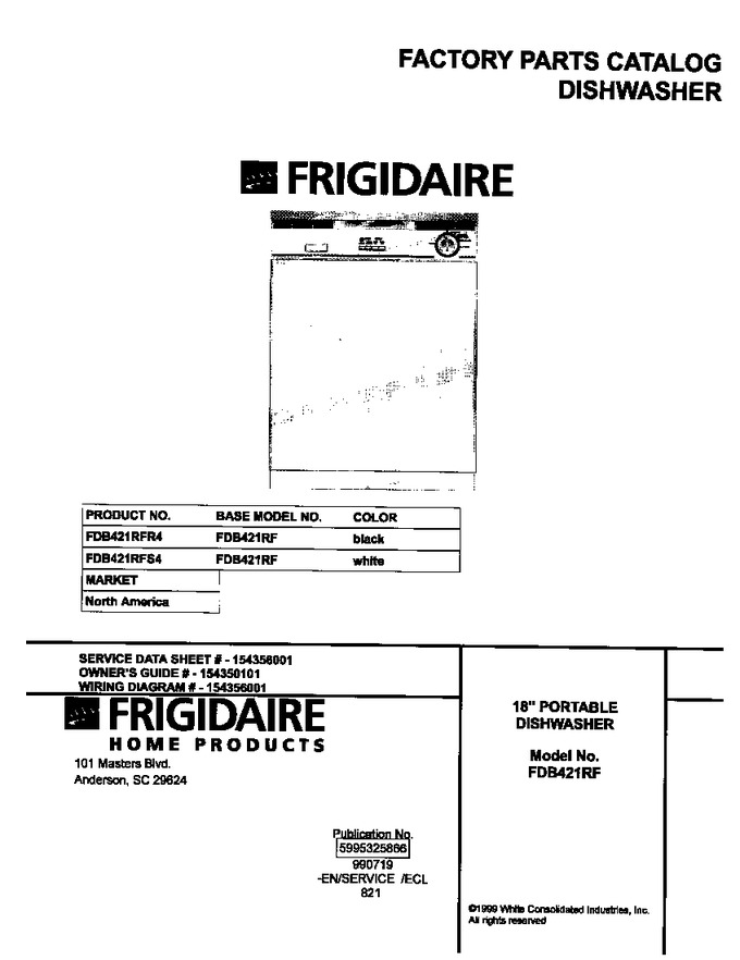 Diagram for FDB421RFS4