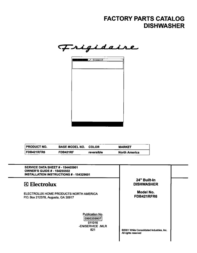 Diagram for FDB421RFR6