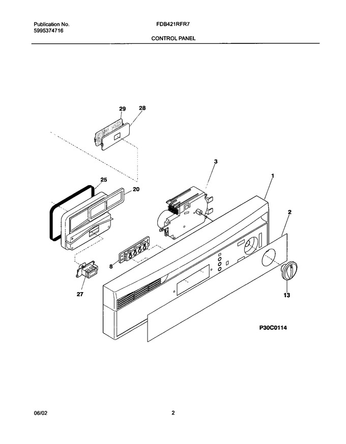 Diagram for FDB421RFR7