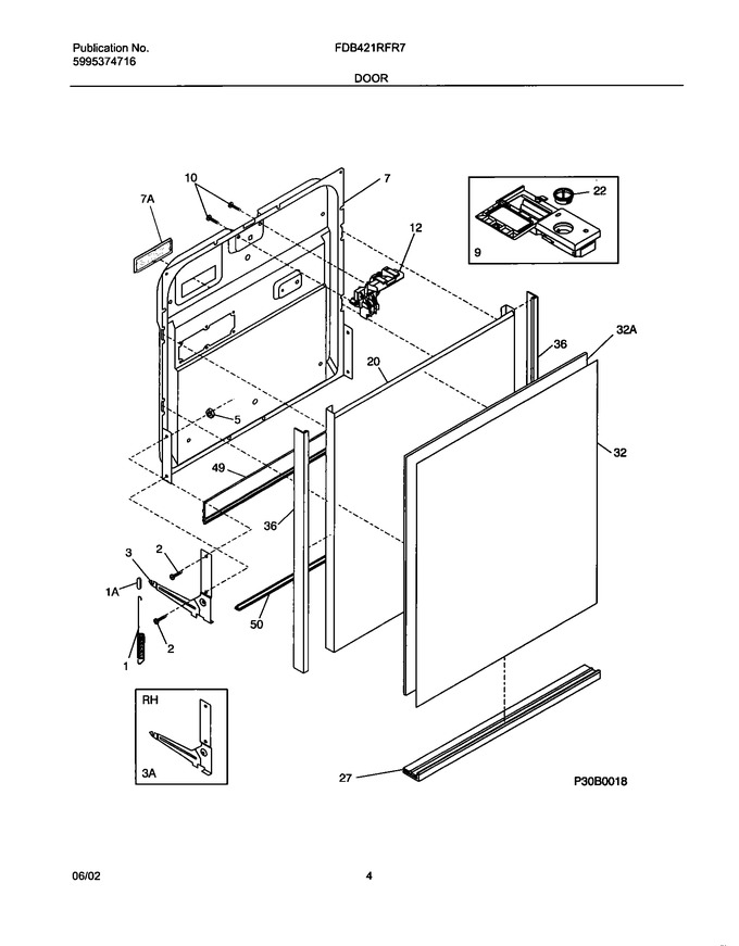Diagram for FDB421RFR7