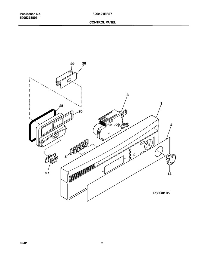 Diagram for FDB421RFS7