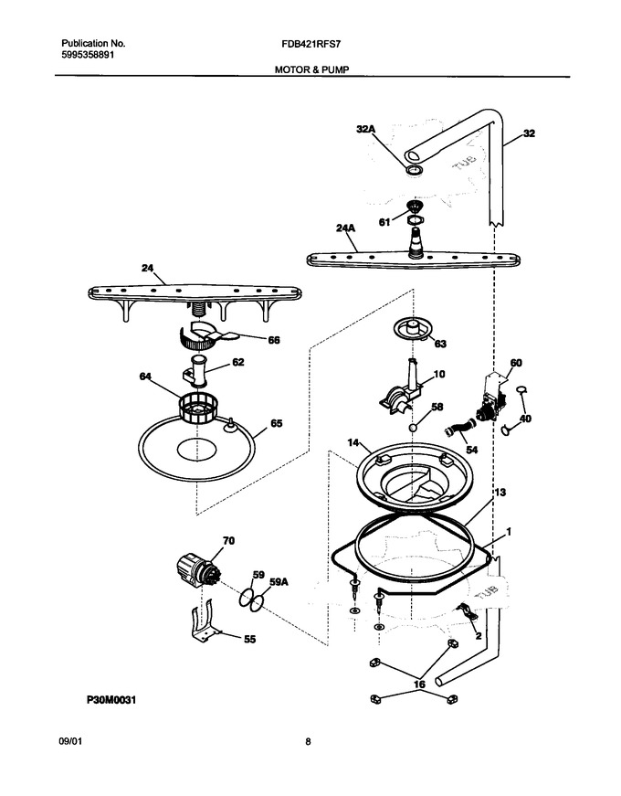 Diagram for FDB421RFS7