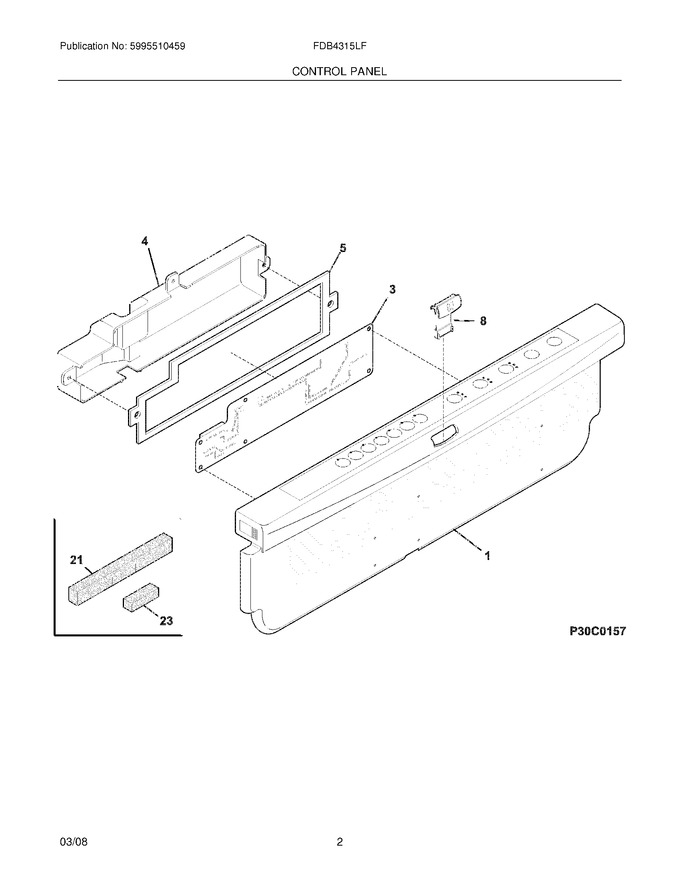 Diagram for FDB4315LFB1