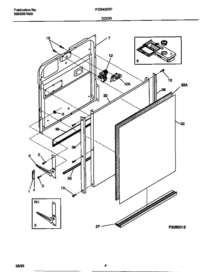 Diagram for FDB435RFR0