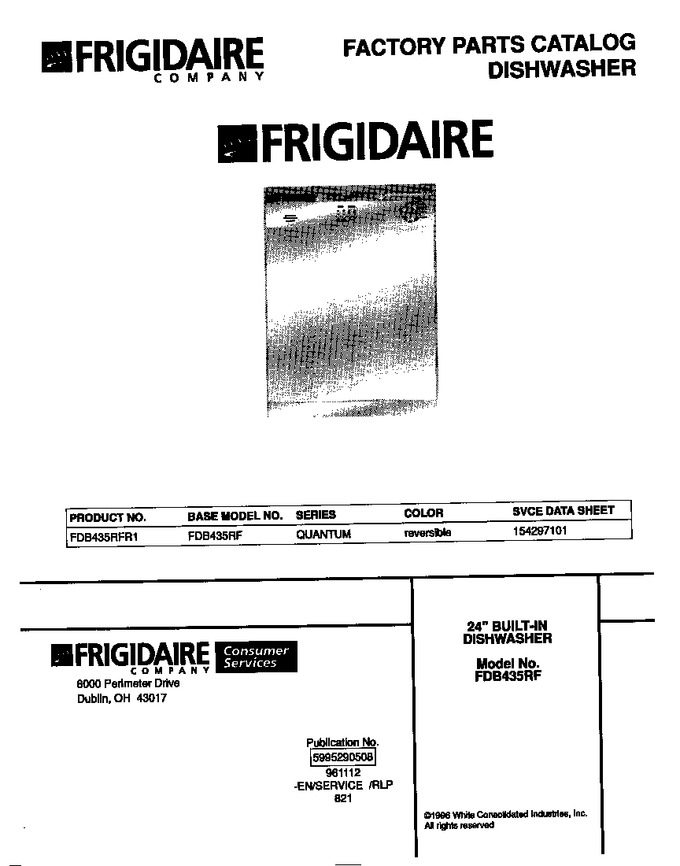 Diagram for FDB435RFR1