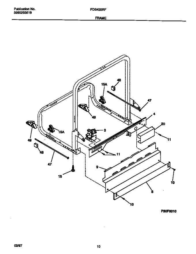 Diagram for FDB435RFR2