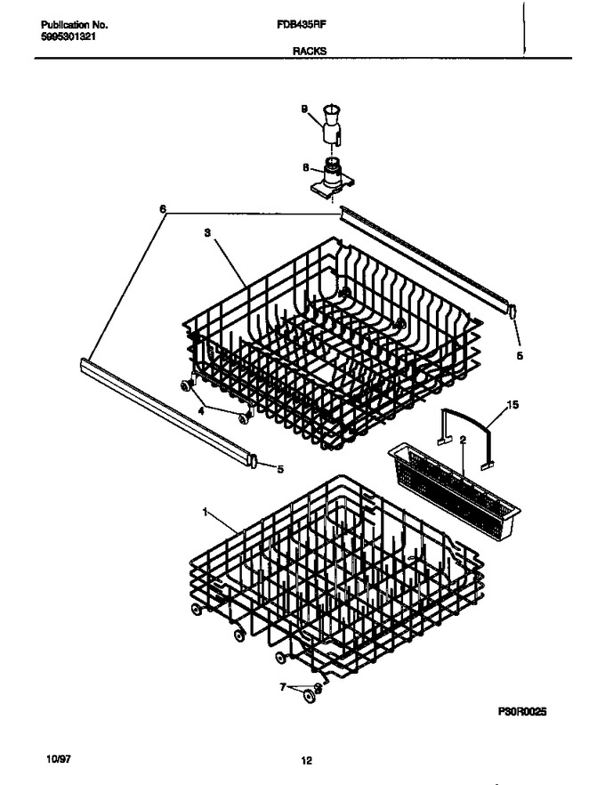 Diagram for FDB435RFR3