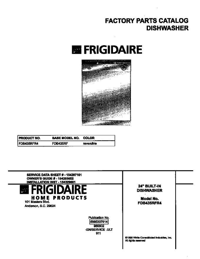 Diagram for FDB435RFR4