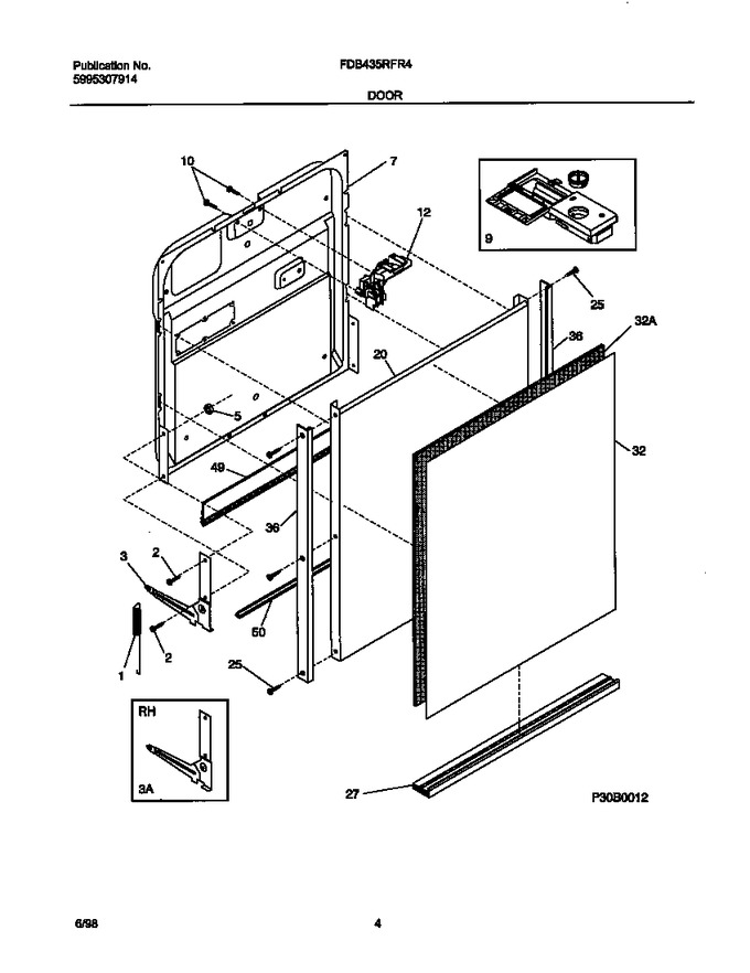Diagram for FDB435RFR4