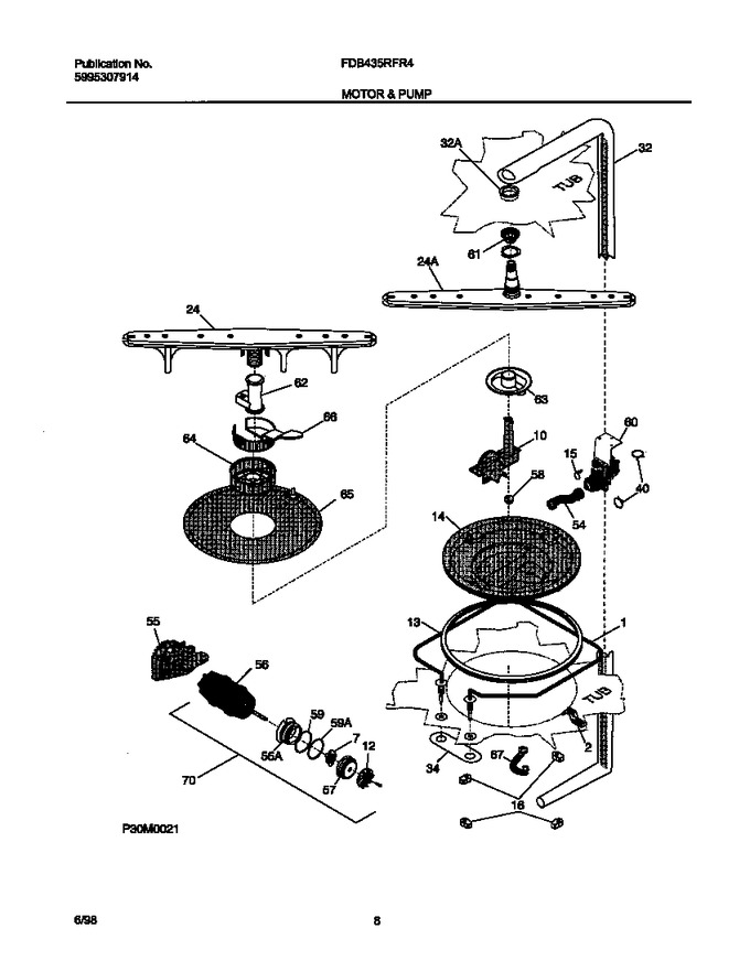 Diagram for FDB435RFR4